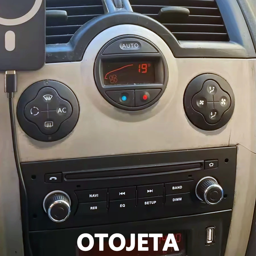 OEM Style Control Panel To After-market Android Screen For RENAULT Megane 2 2002-2008 For RENAULT Fluence Car Radio Plug To Play