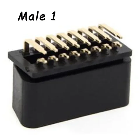 Новый 24 В OBD II OBD2 12 В OBD 16Pin мужской удлинитель открывающийся кабель автомобильный диагностический интерфейс разъем адаптер