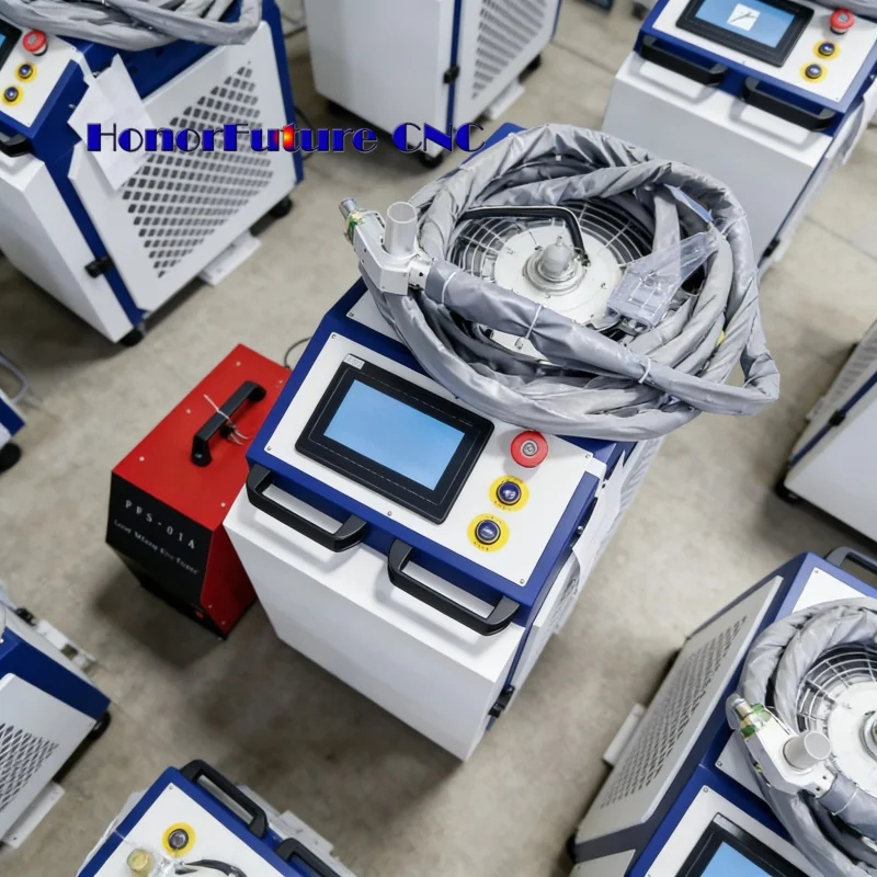 Stiffener Welding CNC Fiber Laser Welding Cutting Cleaning Machine Battery Welding 5 in 1 Lazer Handheld Continuous Tools Sale