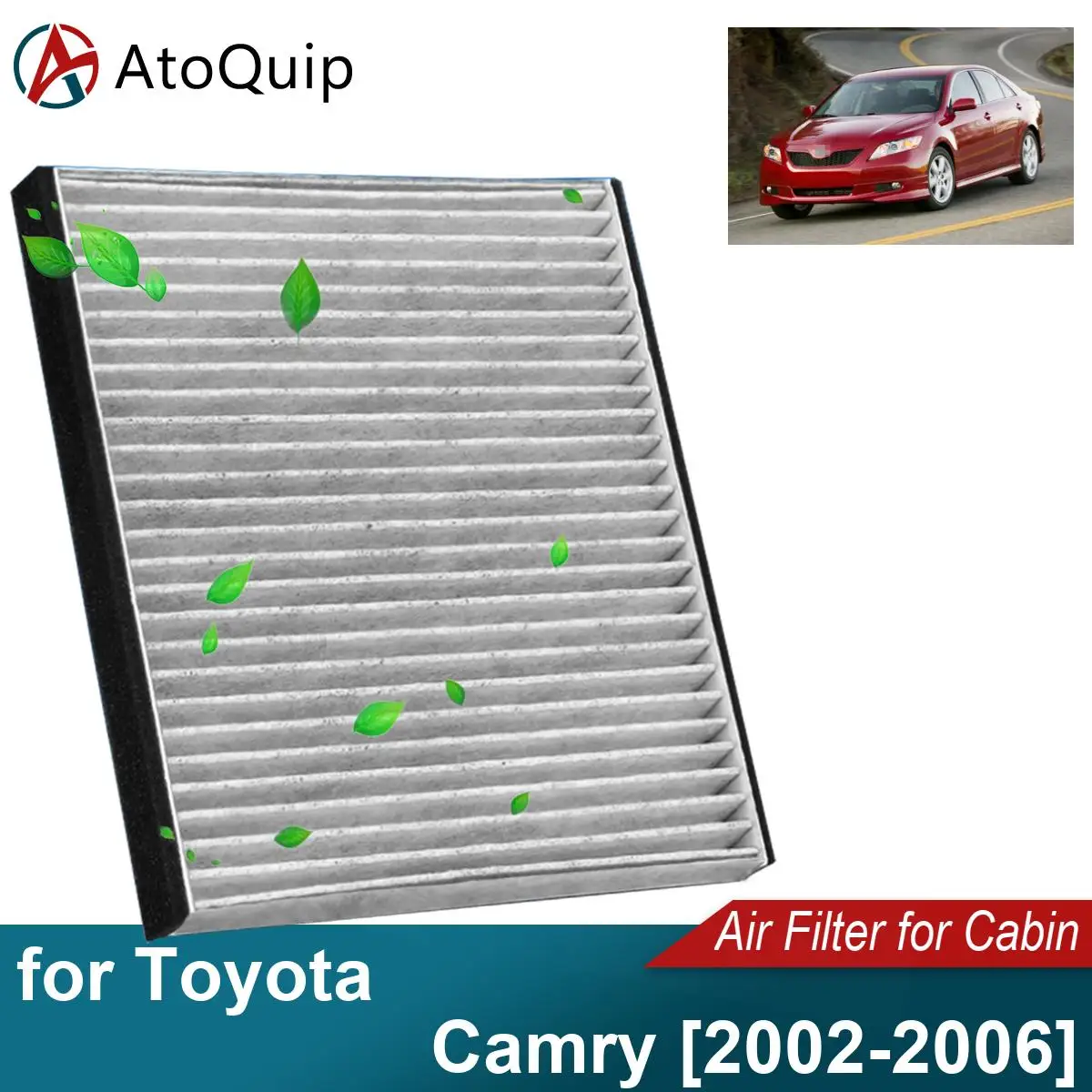 

CF10132 элемент воздушного фильтра автомобиля подходит для Toyota Camry 2002-2006 87139-06030 87139-32010 87139-YZZ05 87139-YZZ19