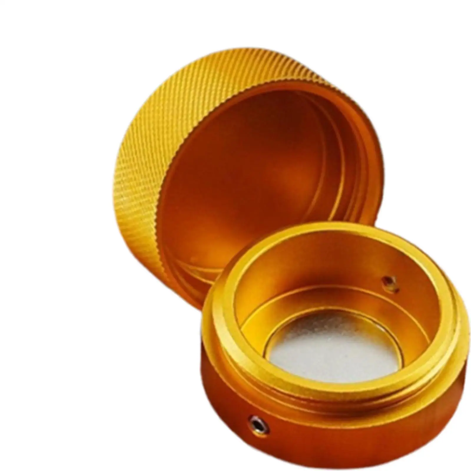 

Круглый алюминиевый футляр для мела для бильярда, портативный держатель для мела, аксессуар для бильярдных столов и снукера