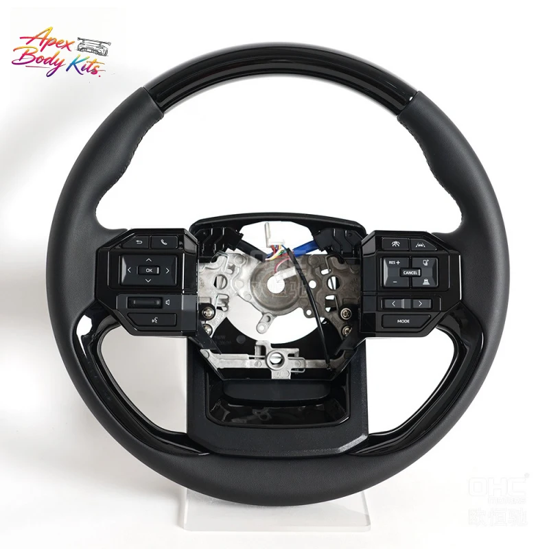 suitable for  Toyota models, including the LC250 Prado, with a round-bottom steering wheel asse