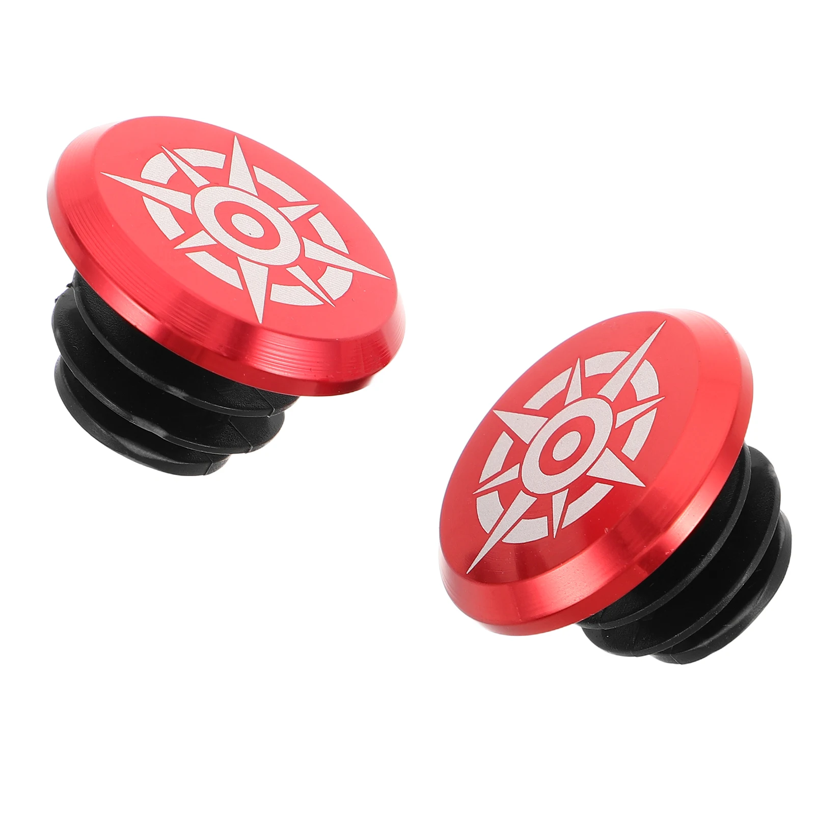 

Aluminum Alloy Handlebar Plugs Secure Caps for Bike Motorcycle Handle End Cap Metal Ends Lightweight Stylish Finish Road Bike