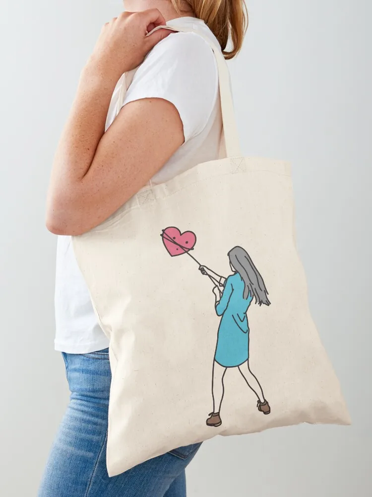 

Gotcha love! Tote Bag tote bag university custom canvas bag Large bags for women Portable shopping
