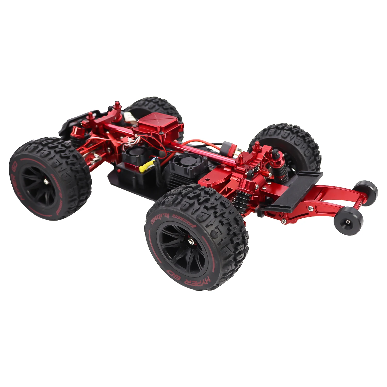 MJX Hyper Go 14210 14209 H14BM Metal Wheelie Bar Adjustable For High Speed RC Brushless Remote Control Car 1/14 Upgrades 14120