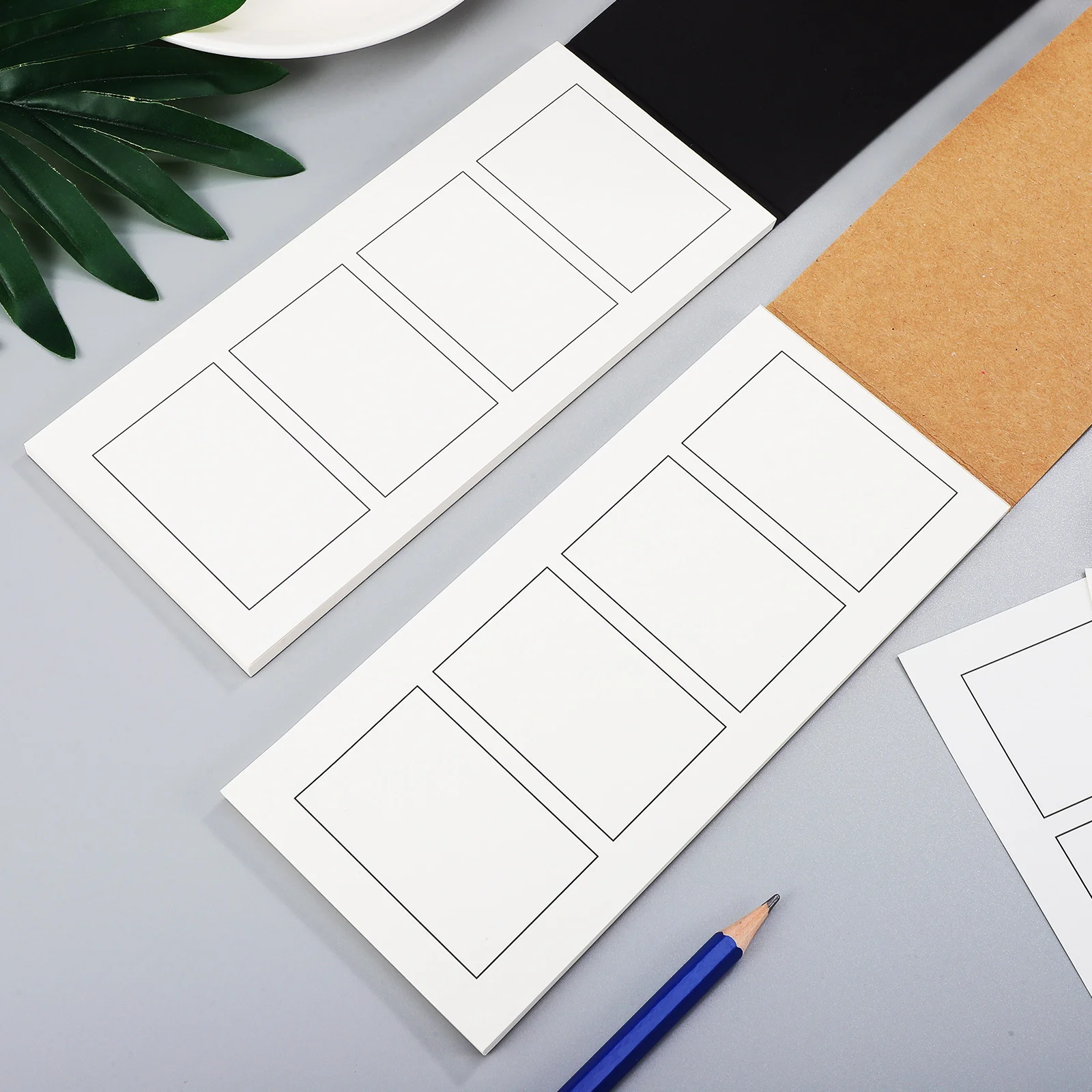 2 pcs Pocket Notebook Smooth Thick Paper Different Colors Compact Design For Scriptwriting Story Planning Notepads Small Mini