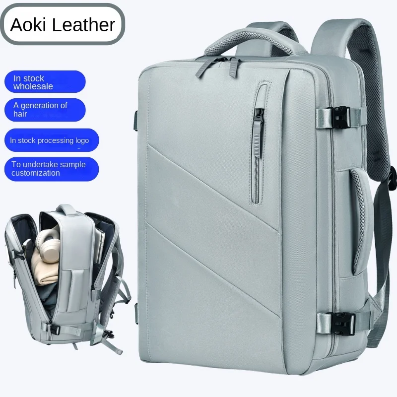 Herenrugzak Eenvoudige stijl Reisrugzak met grote capaciteit Hoogwaardige zakelijke laptoptas Student