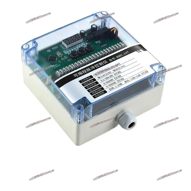 Online and Offline Programmable Bag Type Dust Removal and Ash Removal Pulse Valve 1~ 24 Channel 24v220v Pulse Control Instrument