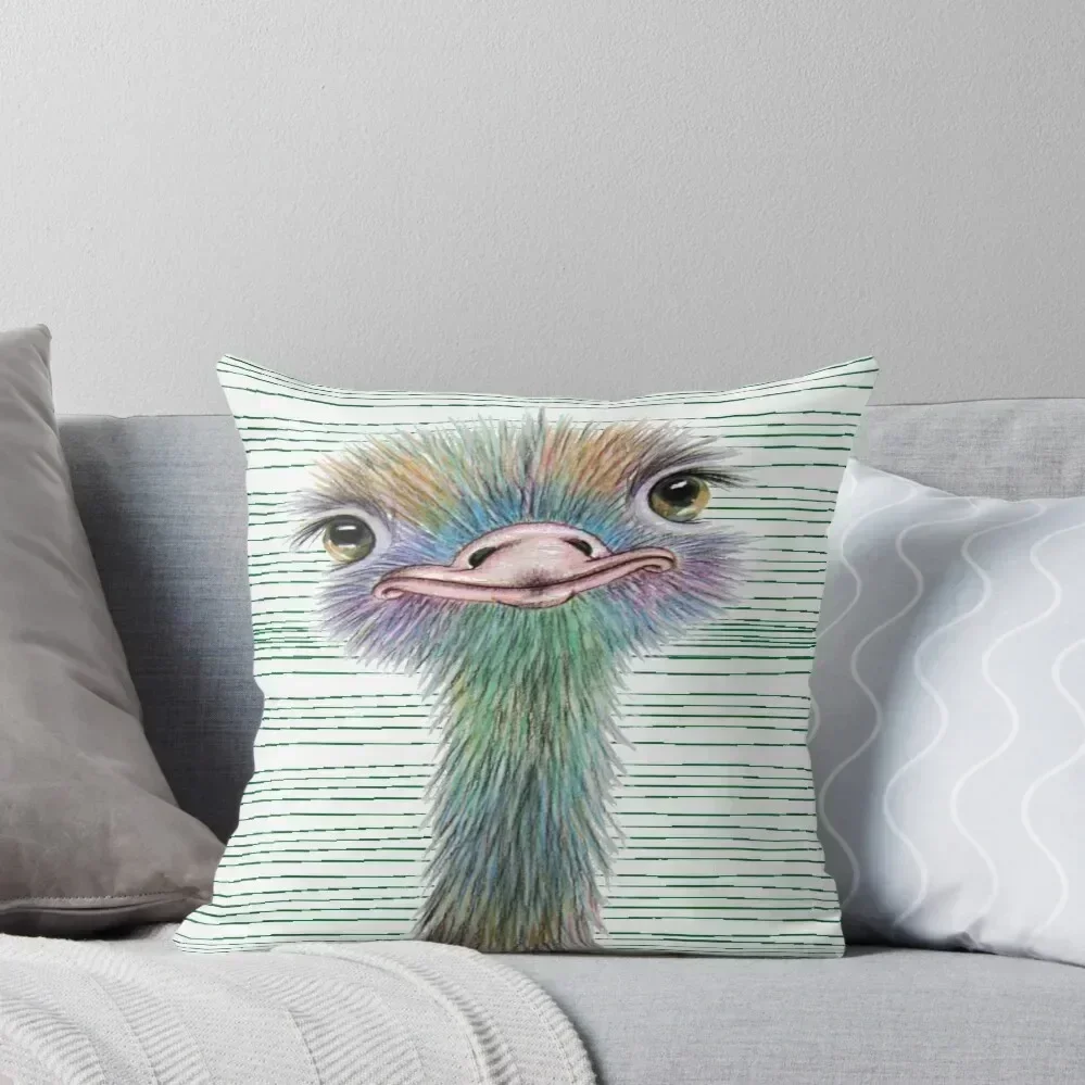 

ostrich Throw Pillow christmas cushions covers pillowcases for sofa cushions Elastic Cover For Sofa Pillow Decor pillow