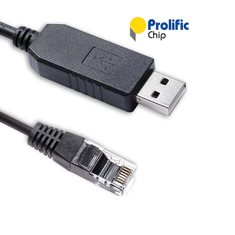 Kabel pemrograman USB Prolific PL2303GT USB RS232 ke RJ45 8P8C untuk Tait TM8000 TM8100 TM8200 TM9100 TM9300 TAIT 8-pin