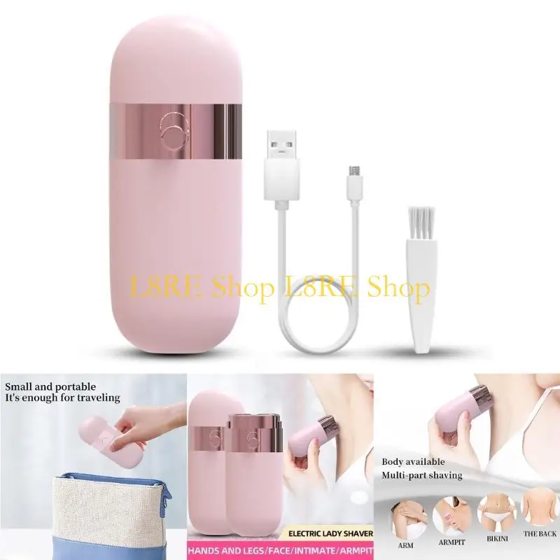 L8RE Multi-Functional Hair Removal Tool Set Face Eyebrow Lip and Trimmer