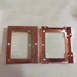2PCS Transformer Cover Bracket Top End Bells Shrouds Iron Shields Inductor Metal Protective Covers Screening Can
