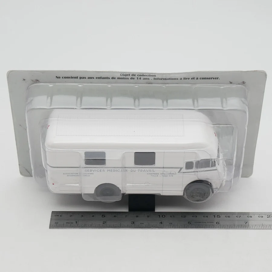 

Diecast Ixo 1:43 Scale Berliet GLA French Berliet GLa Medical Service Van Model Collectible Toy Gift Souvenir Display Ornament