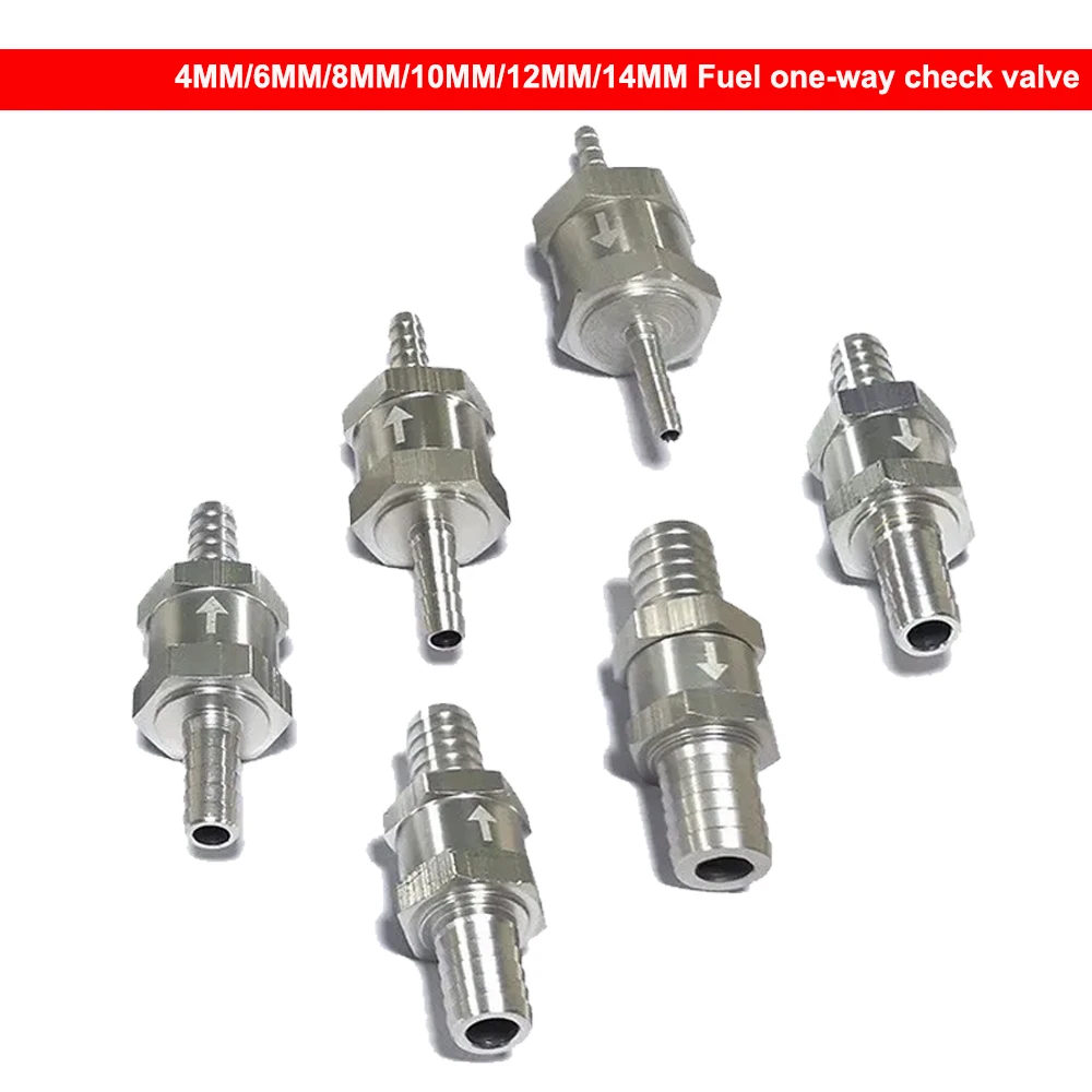 

Automotive Aluminum Alloy Parts Fuel Check Valve 4/6/8/10/12/14 Aluminum Alloy Check Valve