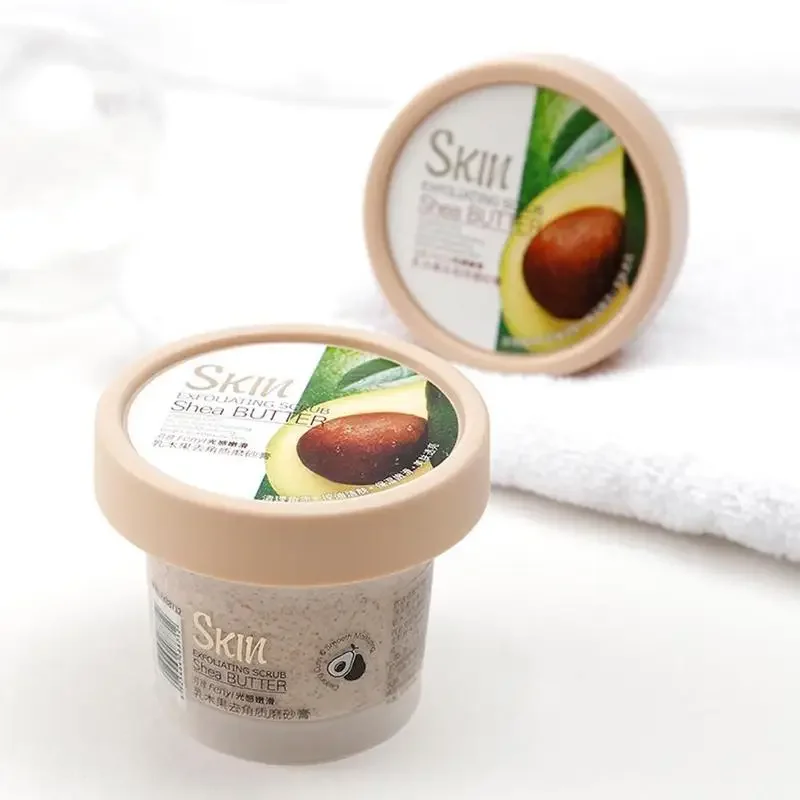 Crème de gommage pour le visage et le corps, 100g, Lotion exfoliante à la boue, Gel cosmétique