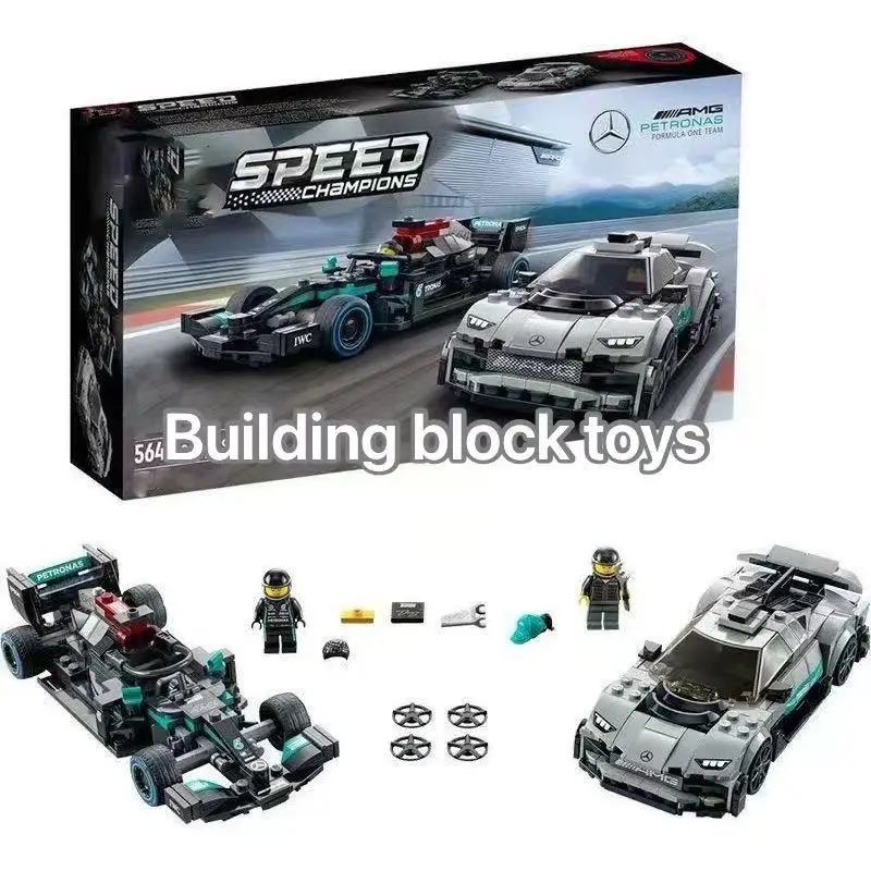 

MOC 76909 | 564 шт. | 2026 НОВИНКА | Конструктор «Гоночный автомобиль Super Series», развивающая игрушка-подарок для мальчиков