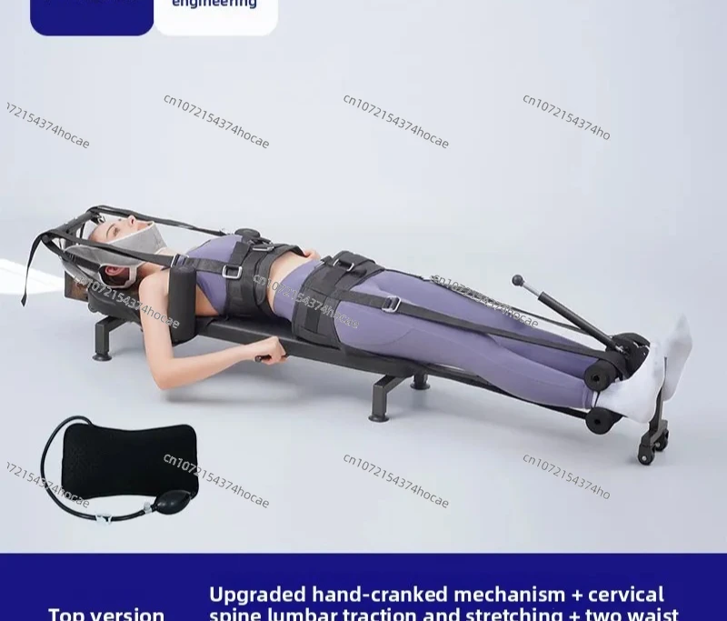 أجهزة تخفيف عنق الرحم والقطني، وصلات الساق، اللياقة البدنية والتمدد