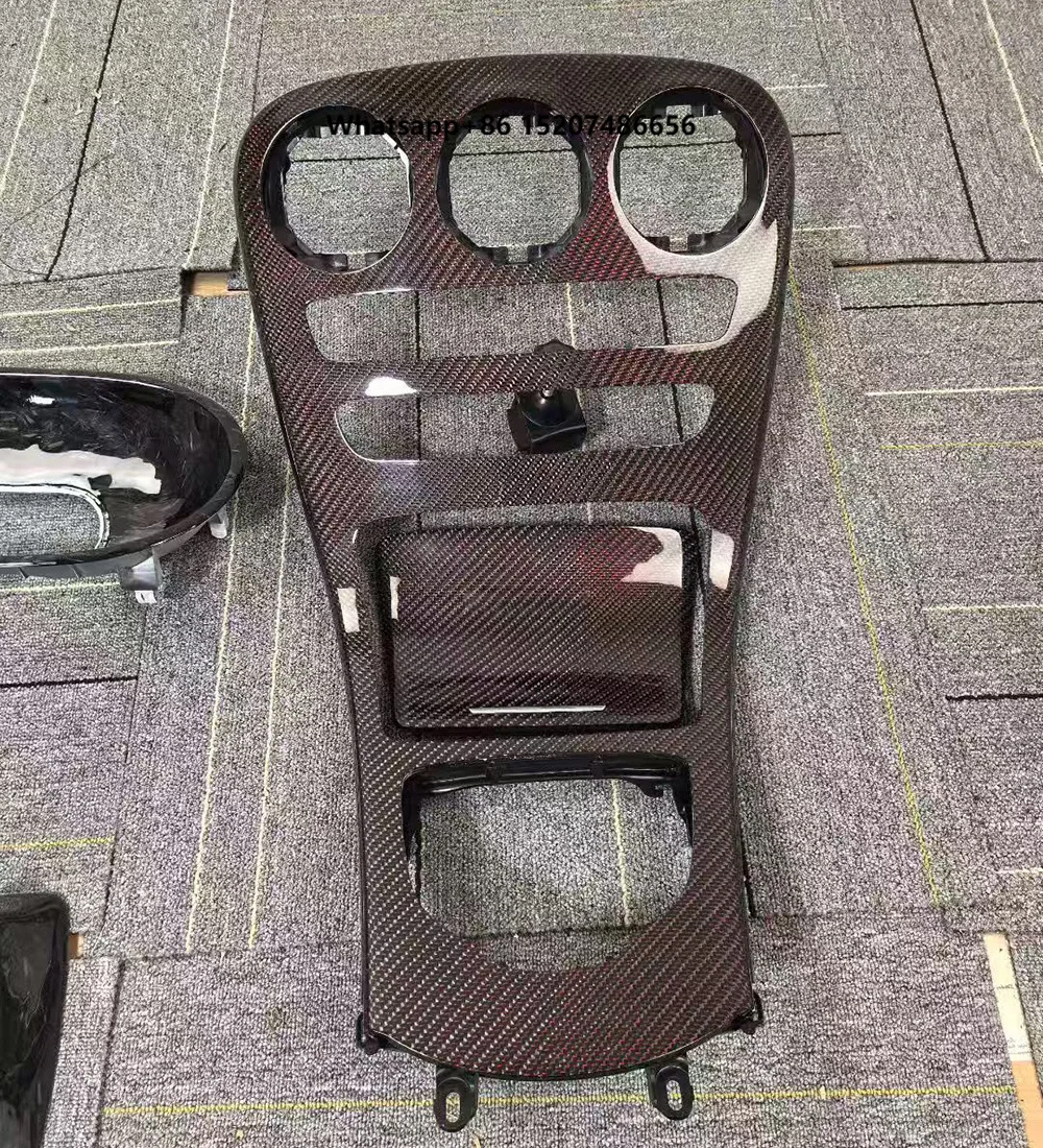 Premium Real Carbon Fiber Interior Trim Kit Ambient Light-Brand 1 Year Warranty