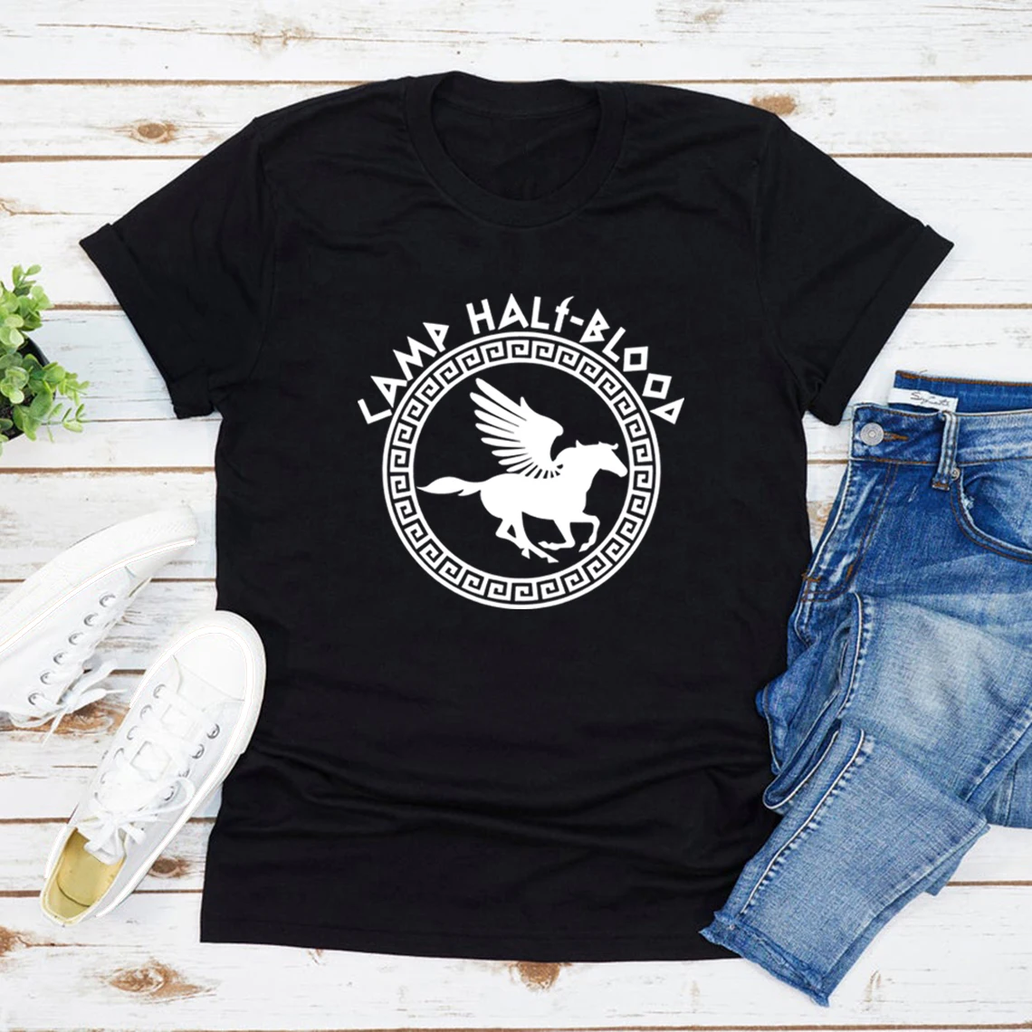 Camp Half Blood T Shirts Fall Training Camp Game Tshirt Halloween Magical Gift Unisex Short Sleeve T-shirts Casual Harajuku Tees