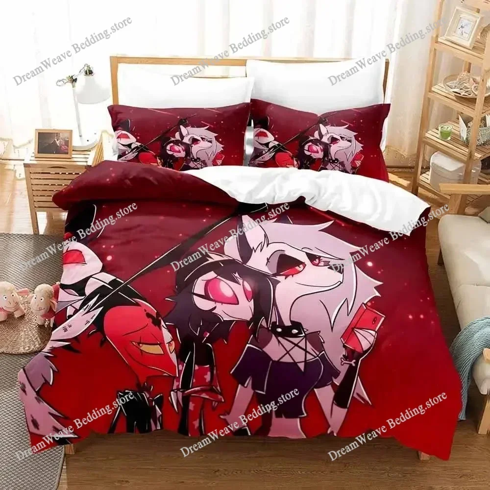 

Loona Boss Bedding Set Single Double Queen King Size Bed Cover Adult Boys Anime Bedroom Bed Set Quilt Cover Pillowcase963963