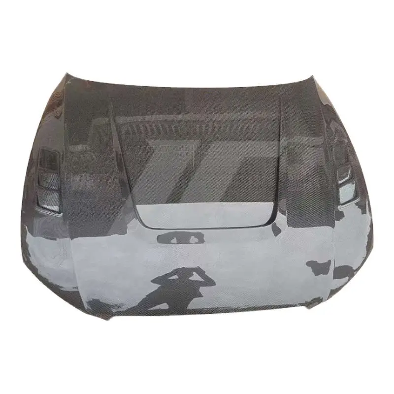 

Carbon Fiber Front Engine Hood Bonnet Vent for AUDI A5 S5 RS5 2010-2012，100% tested well