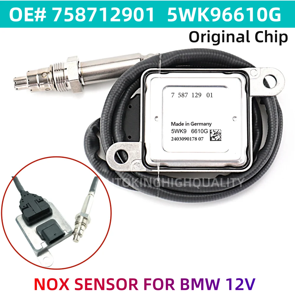 

758712901 5WK96610G Новый датчик оксида азота Nox для BMW E90 E91 E60 E61 LCI Facelift E92 E93
