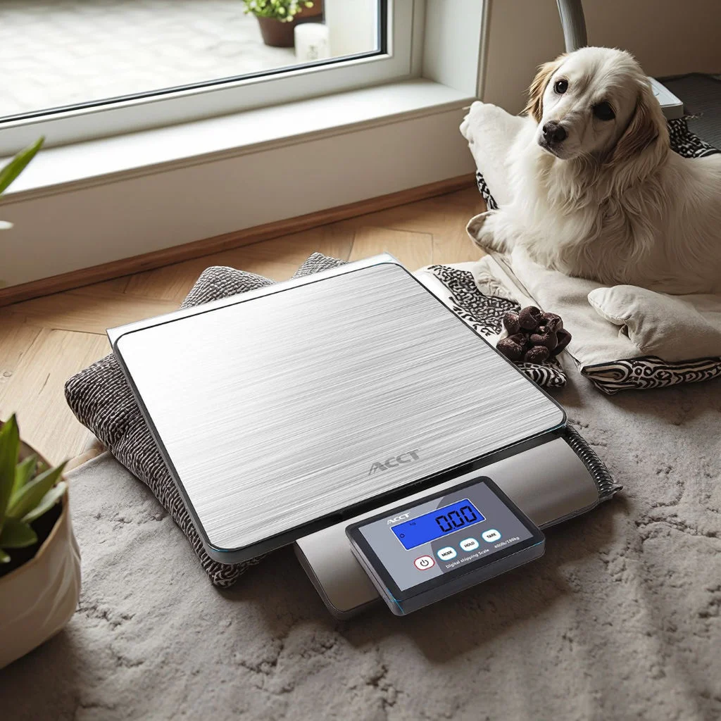 Heavy Duty Digital LCD Shipping Scale Stainless Steel Postal Scale 1g Accuracy For Small Pets Livestock ODM 200kg Capacity