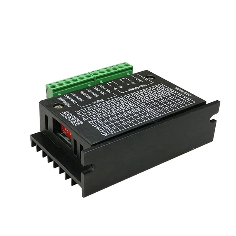 -AS58 TB6600 Обновление драйвера 32 подраздел 42/57/86 Драйвер шагового двигателя 4,0 А 42 В постоянного тока Портативный драйвер, как показано на рисунке ABS 1 шт.