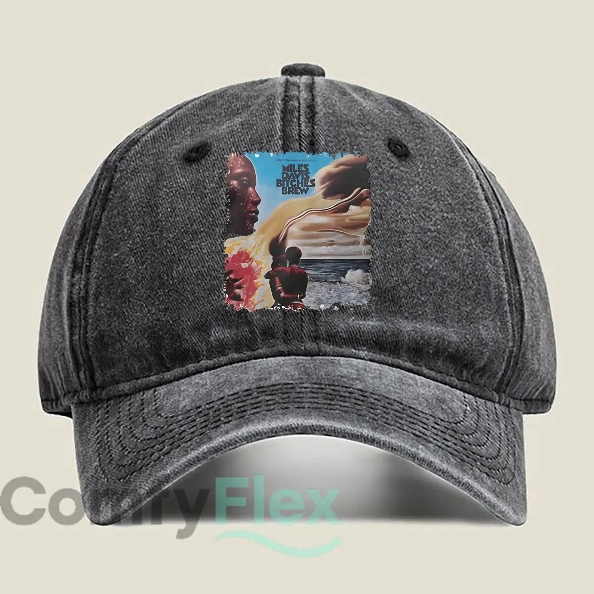 Miles Brews Artistic Scene Unisex Adjustable Adult Washed Baseball Cap Casual Hat for Men & Women Hip Hop