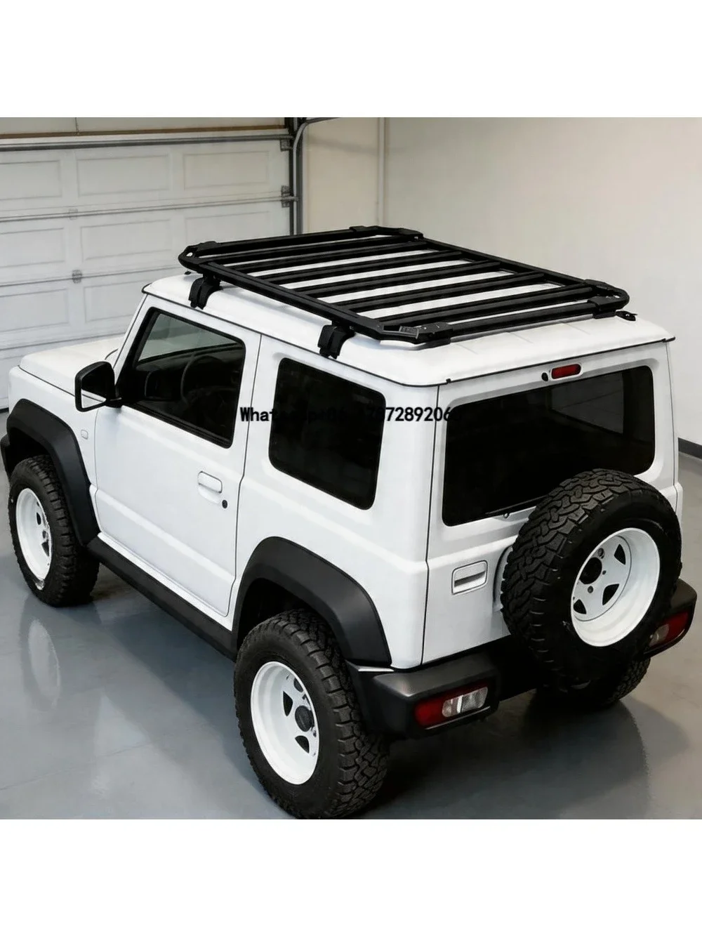 

Aluminum Roof Rack Platform for Jimny 3-Door JB74 2019-2026 Mecha Style Off-road Luggage Carrier Modification