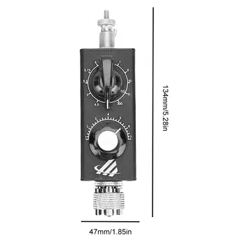 30W QRP 短波天線 5MHz-55MHz 高頻天線 全頻段調諧天線 調諧短波天線 FM 航空 UV 天線 適用於 UHF VHF 8 最佳銷售 高頻無線電天線 - №5
