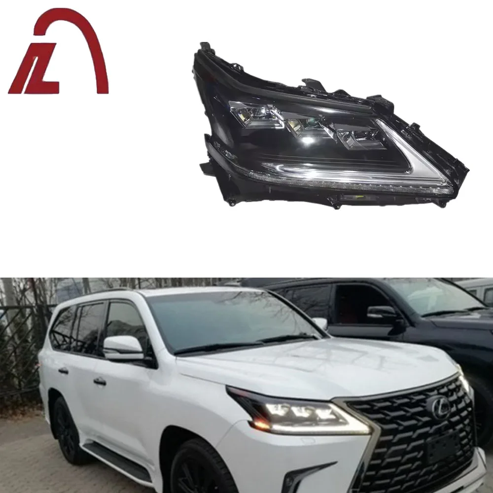 Wholesale Cheap Price Headlamp Lexus LX570 Super Bright 2018-2021 Car Led Lens 360 Headlight for lexus auto parts