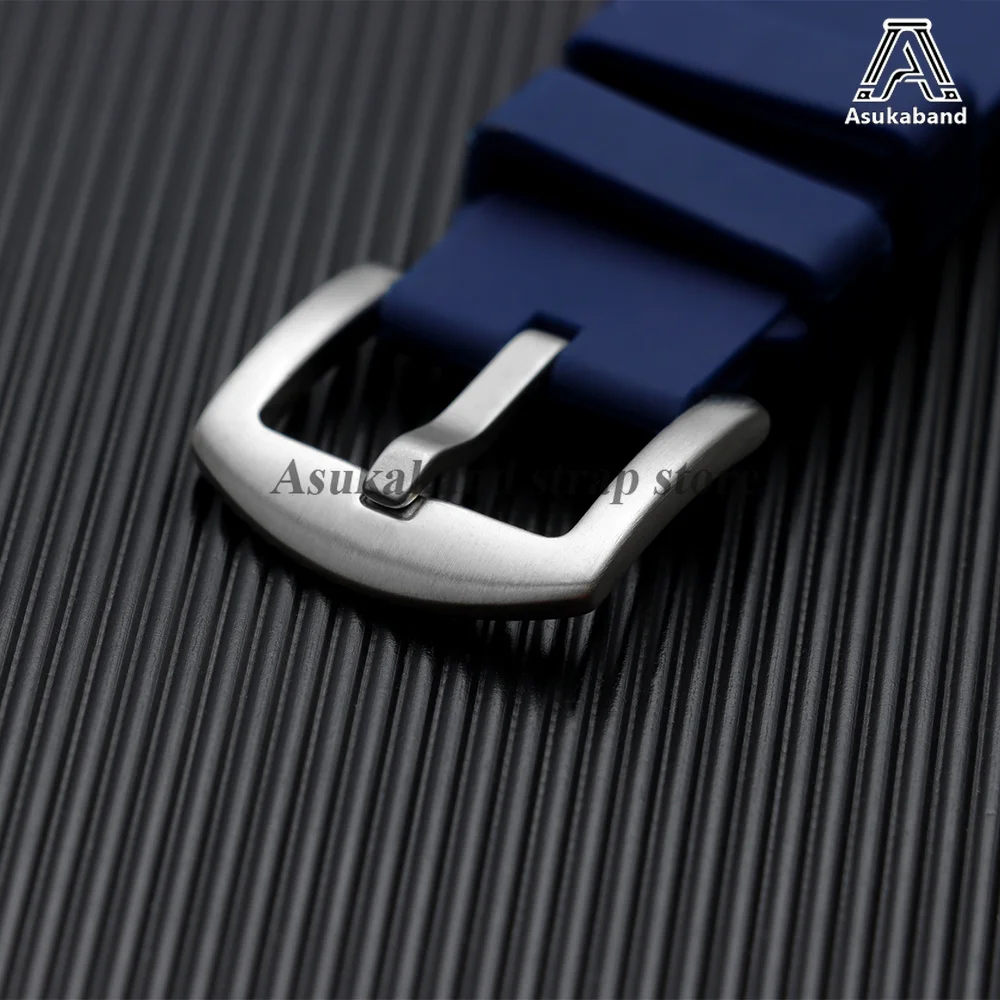 18mm 19mm 20mm 21mm 22mm 24mm Silicone WatchBand for Seiko for Rolex Watchstrap Men Women Quick Release Rubber Strap Bracelets view 3