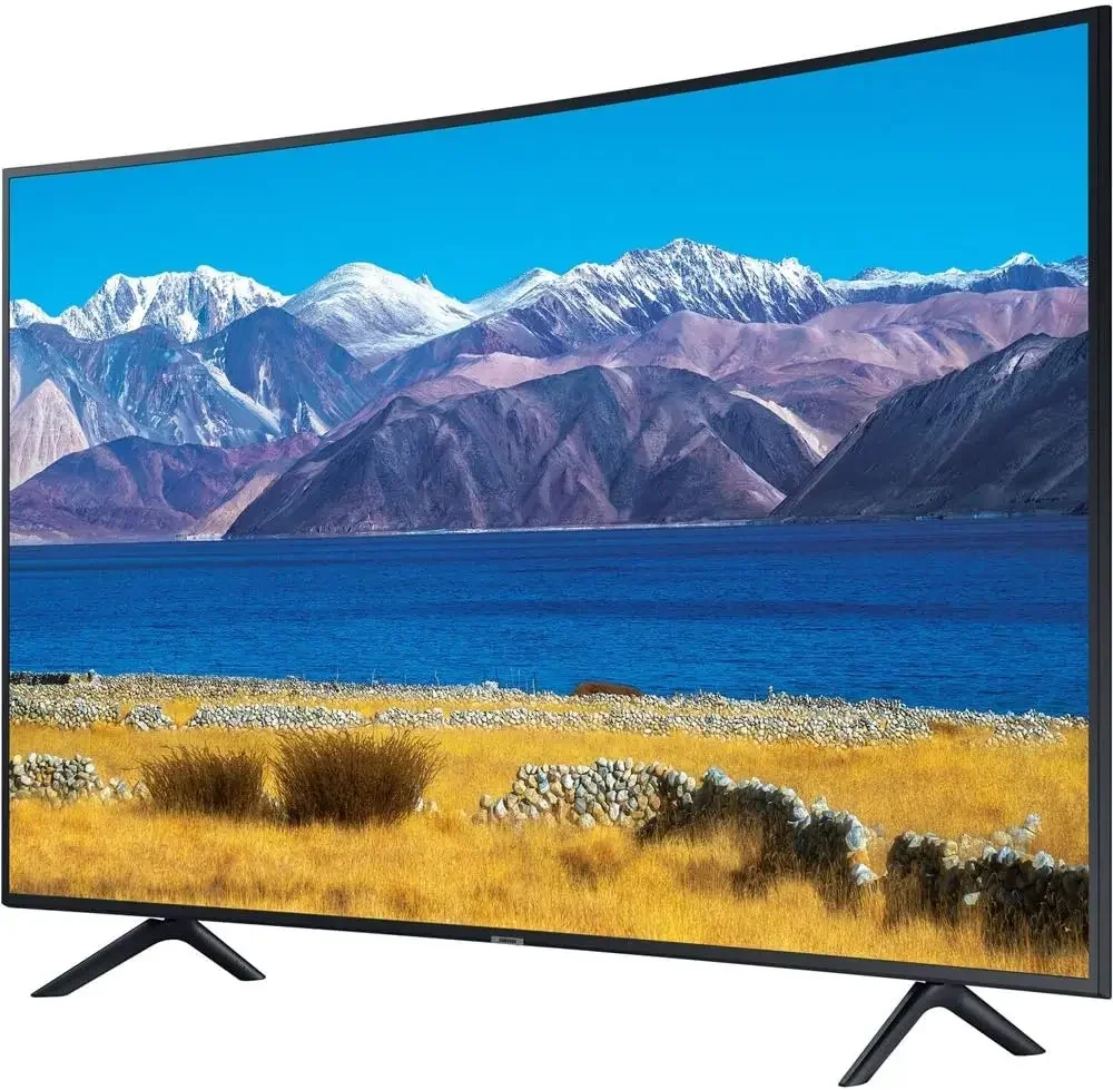 55-Inch Class Crystal UHD TU8300 Series - 4K UHD Curved Smart TV With Alexa Built-in (UN55TU8300FXZA)