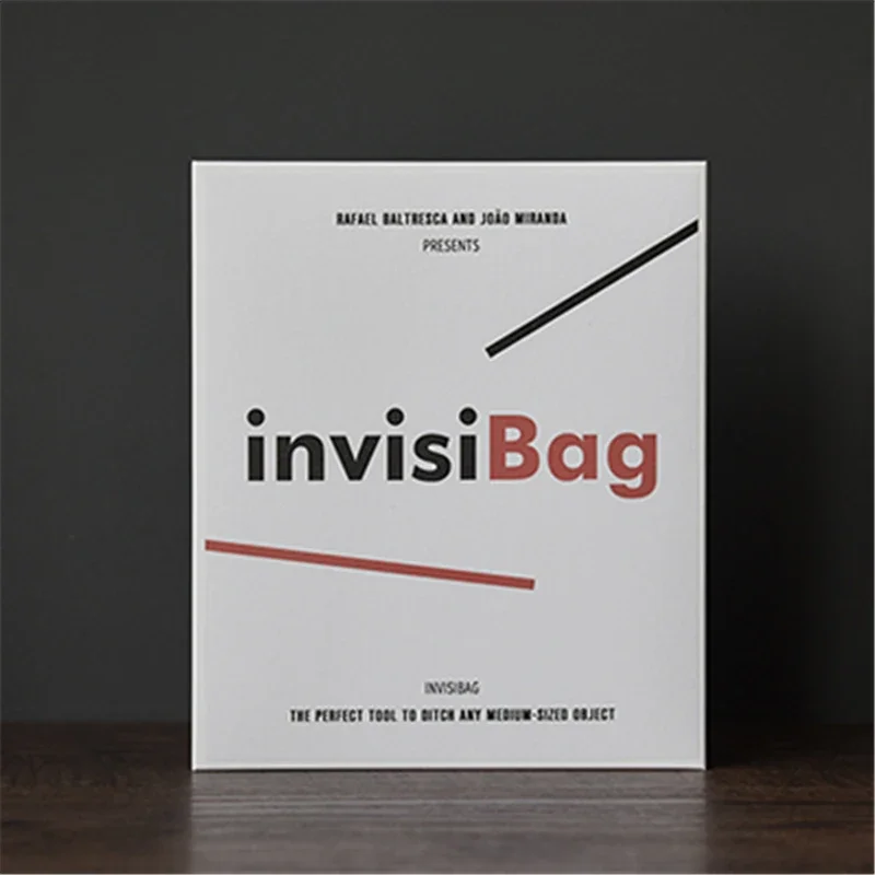 Invisibag By Joao And Rafael Baltresca Stage Magic Tricks Item Appear from Bag Close Up Mentalism Magicians Prop Gimmick Magia