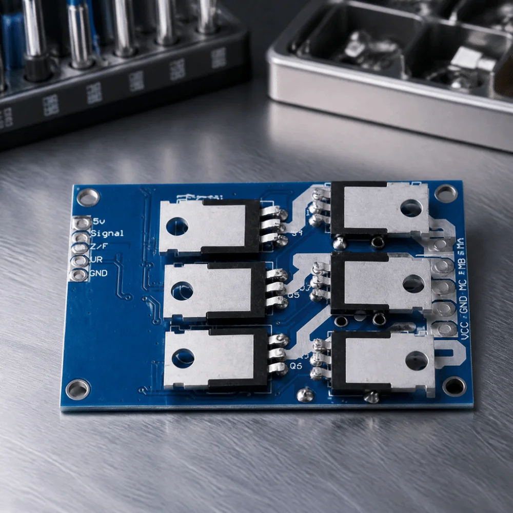 12V-36V DC Brushless Motor Controller 20A Current 3 Phase DC Motor Driver Board Over Current Protection Reversible Switch