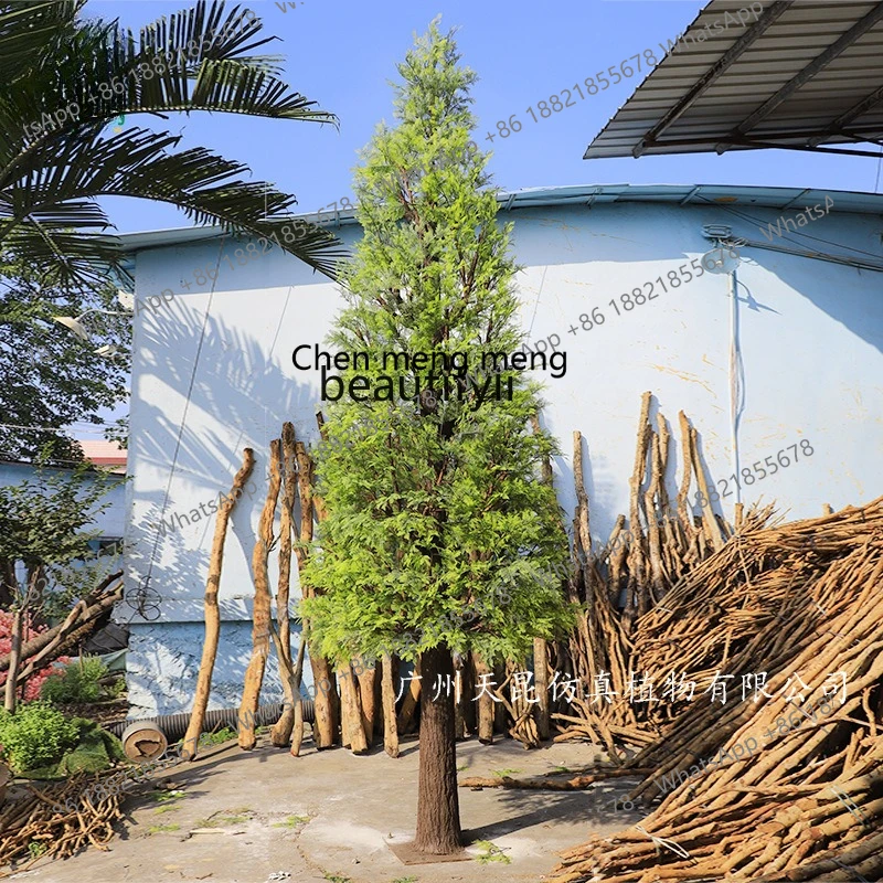 

P178 Artificial Water Birch Tree Fake Pine Tree Artificial Tree Fake Plant Decoration Garden Landscape Landscaping