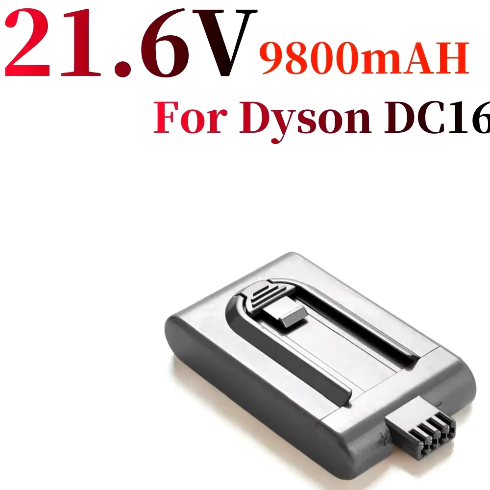 

21.6V 9800mAh lithium-ion rechargeable battery for Dyson vacuum cleaner DC16 DC12 12097 BP01 912433-01 L50 replacement battery