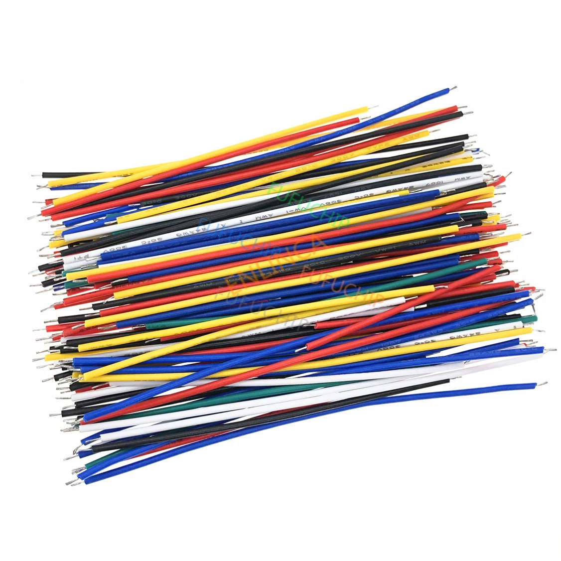 130PC 24AWG Breadboard Jumper Cable Wires Kit Tinning Double Tinned Component Pack Colorful 13 Types 10 Pcs each 5CM 8CM 10CM