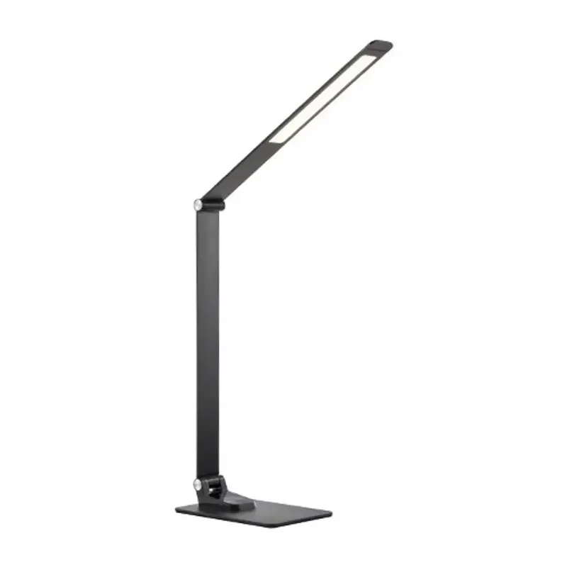 Multifunctional DC USB Touch Control LED Desk Lamp White Minimalist Design IP20 Protection 25000 Hours Lifespan