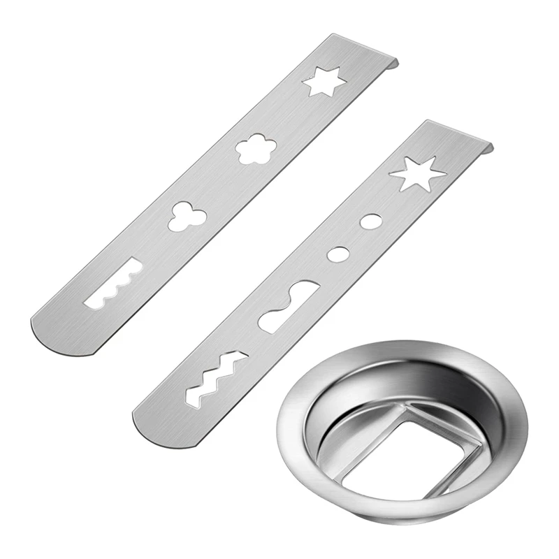 ビスケットアタッチメント、8 形状ビスケットアタッチメントステンレス鋼肉ミンサー用接続リングペストリーアタッチメント