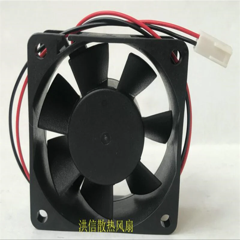 6025 AD0612HB-A70GL DC12V 0.23A Two-wire chassis/power fan