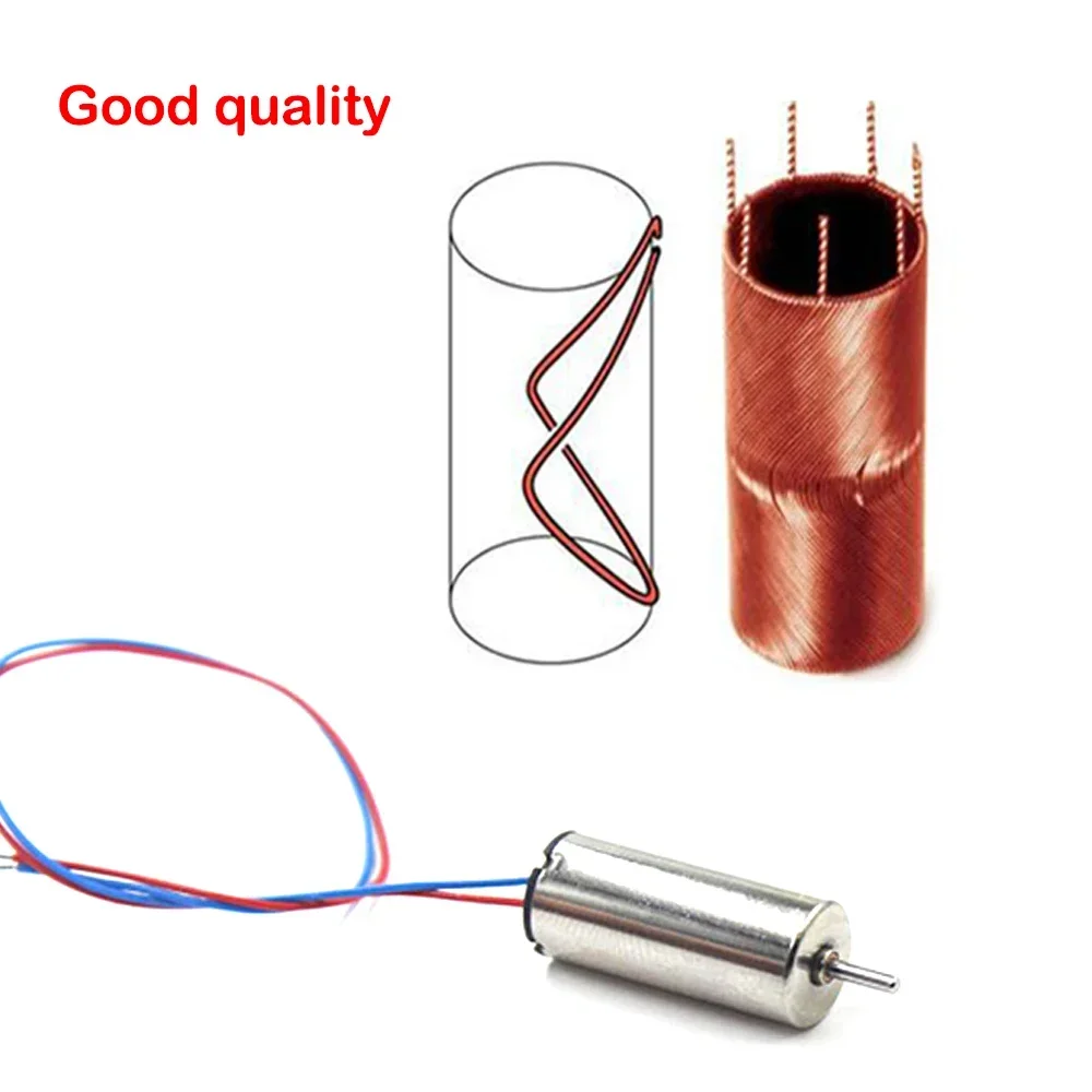 1PCS Coreless Motor DC 3V-3.7V 408 410 412 610 612 614 615 617 720 816 820 8520 8523 1020 High Speed  Quadcopter RC Drone