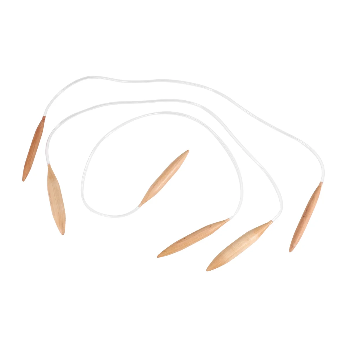 ABNH Bambus-Rundstricknadel-Set, übergroße Rundstricknadeln, Jumbo-Nadeln für klobiges Garn, US-Größe 19, 35, 50