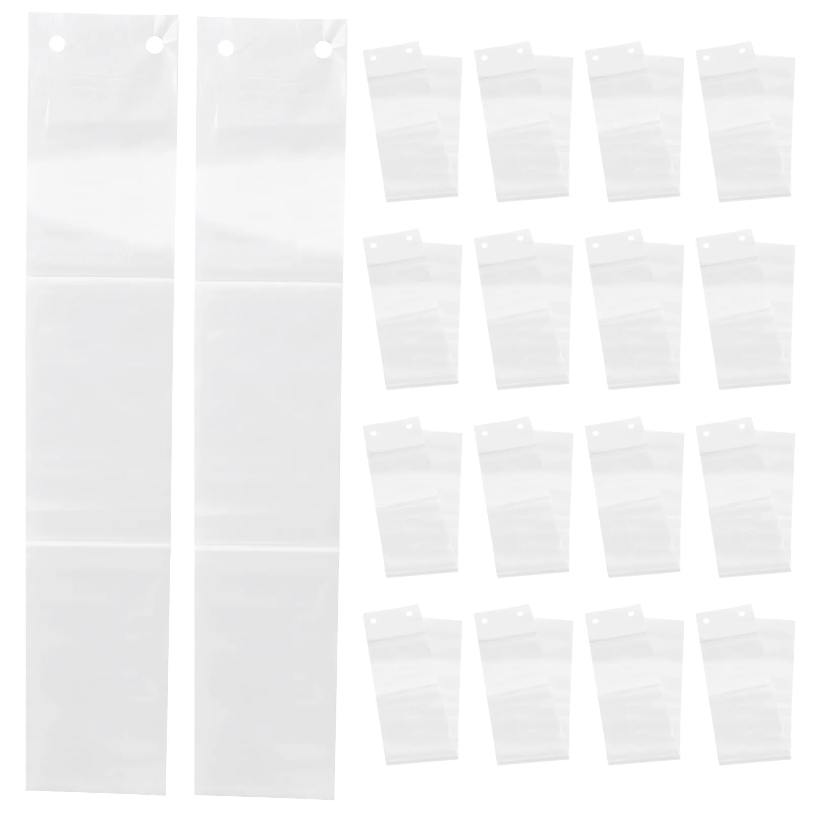 

100 Pcs Umbrella Bags Thin Film Replace Cover Convenient Storage Dust-proof