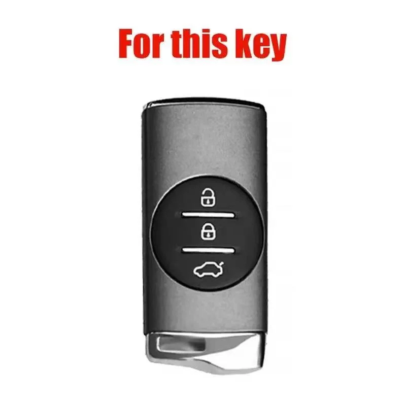 Silicone Car Key Cover Case For Chery Tiggo 7 8 Pro Arrizo 5 EQ7 5x 3x Gx Keys Remote Protect Shell Holder Keychain Accessories