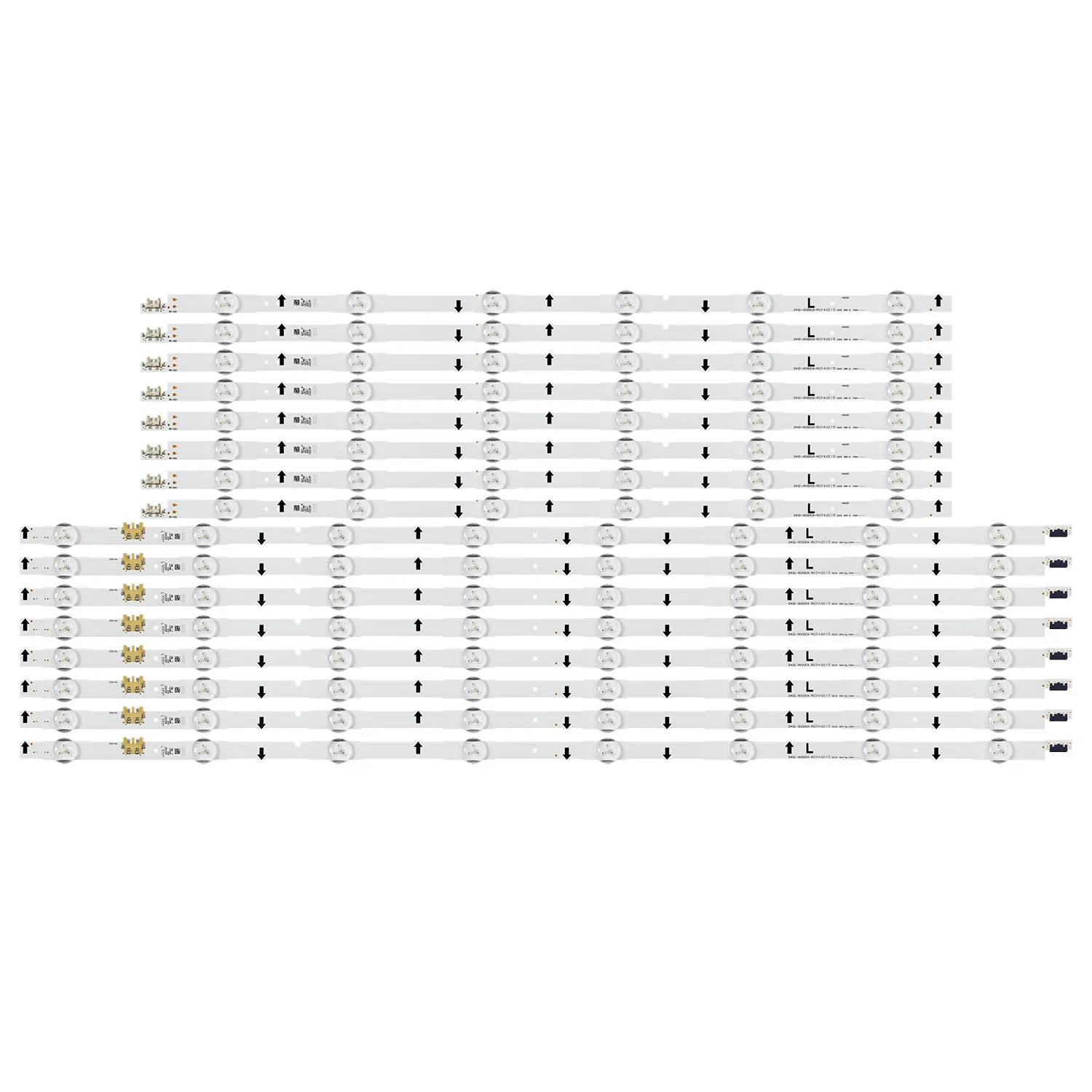 サムスン用LEDストリップ,16個,D4GE-650DCA-R2,D4GE-650DCB-R2,2019,2014svs65f,3228,ua65h6400,ue65h647,hg65nd478,ue65h6470,新品