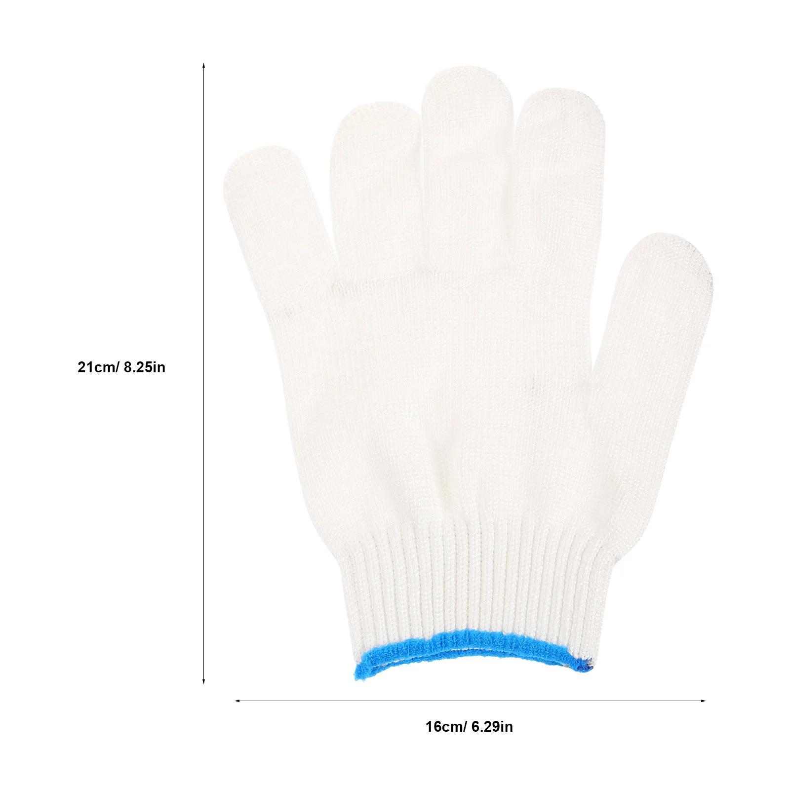 12Pairs قفازات العمل المهنية عدم الانزلاق حديقة واقية مقاومة للاهتراء سهلة نظيفة طويلة الأمد مريحة القيادة ركوب الدراجات