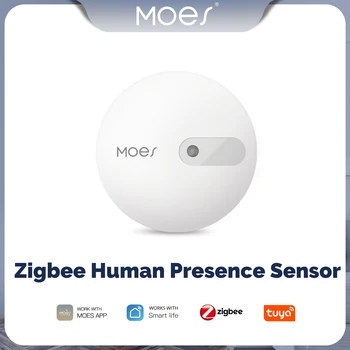 Moes ZigBee menschlicher Präsenz sensor Detektor Radar wellen erkennungs sensor für die Sicherheit zu Hause tuya intelligenter menschlicher Körper existiert Sensor