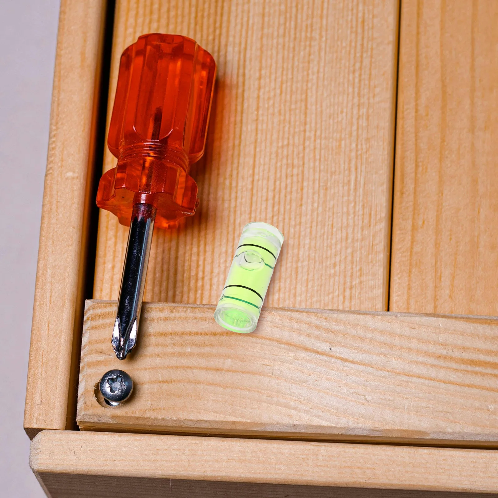 

10pcs Mini Spirit Small Bubble Level Precision Measuring Tool For Woodworking Hanging Pictures Carving Pocket Horizontal Level